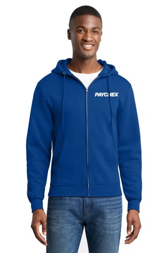 Port & Co Full-Zip Hooded Sweatshirt image thumbnail