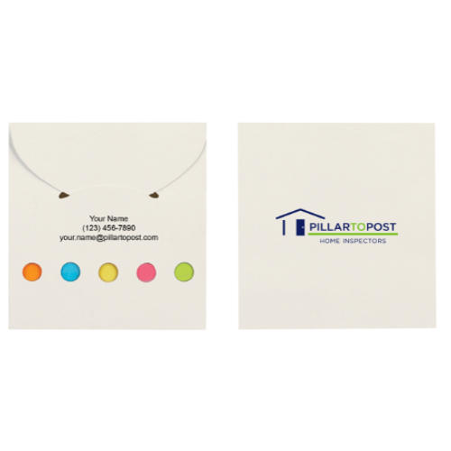 Sticky Notes And Flags In Pocket Case image thumbnail