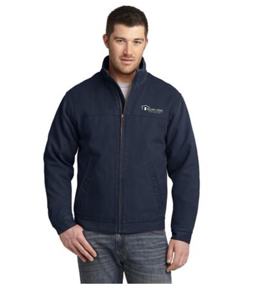 Cornerstone® Men's Washed Duck Cloth Flannel-Lined Work Jacket primary image