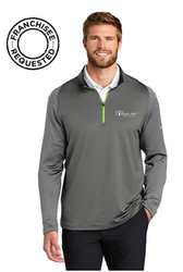 Image of Nike® Men's Dri-FIT Stretch Half Zip Cover-Up Shirt