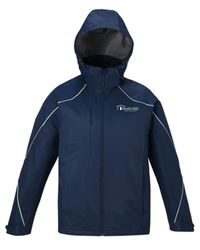 Image of North End® Men's Angle 3-in-1 Jacket with Bonded Fleece Liner