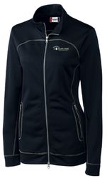 Image of Clique® Women's Helsa Performance Full Zip Knit Jacket