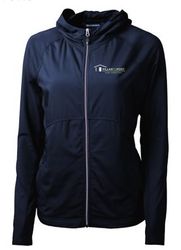 Image of Cutter & Buck® Women's Adapt Eco Knit Hybrid Recycled Full Zip Jacket 