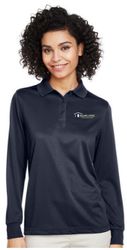 Image of Harriton® Women's Advantage Snag Protection Plus IL Long Sleeve Polo
