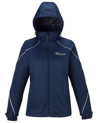Image of North End® Women's Angle 3-in-1 Jacket with Bonded Fleece Liner