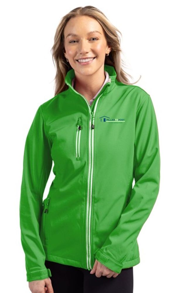 Clique® Women's Telemark Eco Stretch Softshell Full Zip Jacket primary image