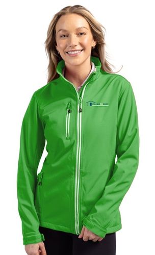 Clique® Women's Telemark Eco Stretch Softshell Full Zip Jacket image thumbnail