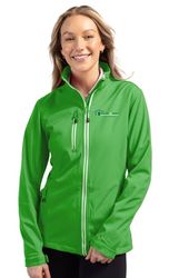 Image of Clique® Women's Telemark Eco Stretch Softshell Full Zip Jacket