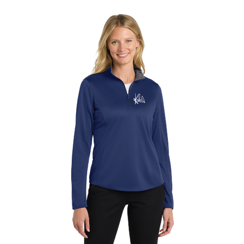 Ladies Silk Touch Performance 1/4-Zip image thumbnail