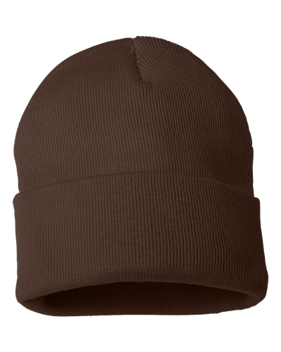 12" Solid Cuffed Beanie image thumbnail