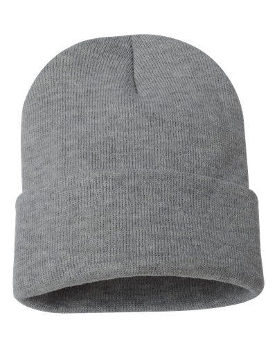 12" Solid Cuffed Beanie image thumbnail