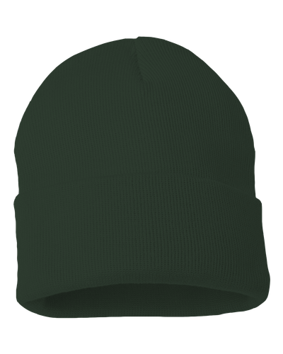 12" Solid Cuffed Beanie image thumbnail