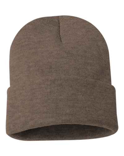 12" Solid Cuffed Beanie image thumbnail