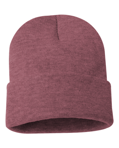 12" Solid Cuffed Beanie image thumbnail
