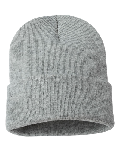 12" Solid Cuffed Beanie image thumbnail