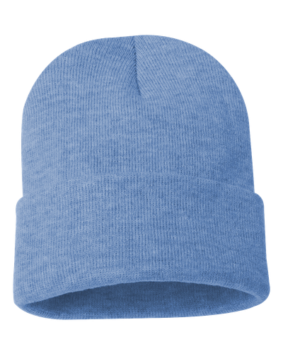 12" Solid Cuffed Beanie image thumbnail