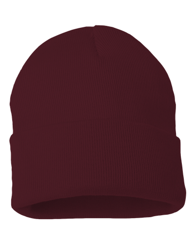 12" Solid Cuffed Beanie image thumbnail