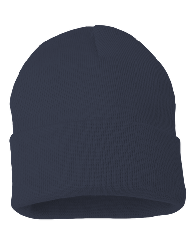 12" Solid Cuffed Beanie image thumbnail