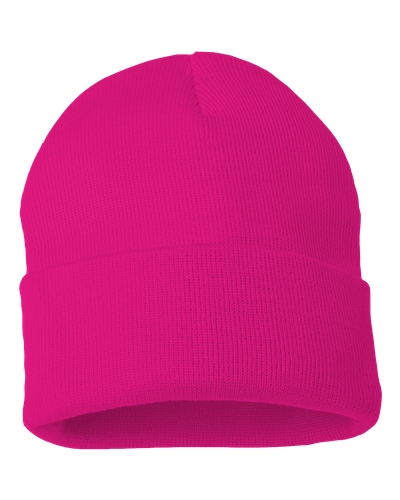 12" Solid Cuffed Beanie image thumbnail