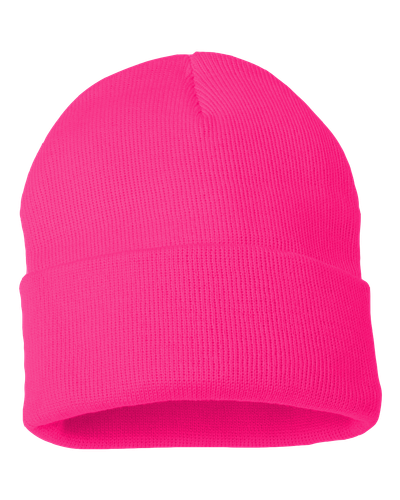 12" Solid Cuffed Beanie image thumbnail