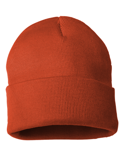 12" Solid Cuffed Beanie image thumbnail