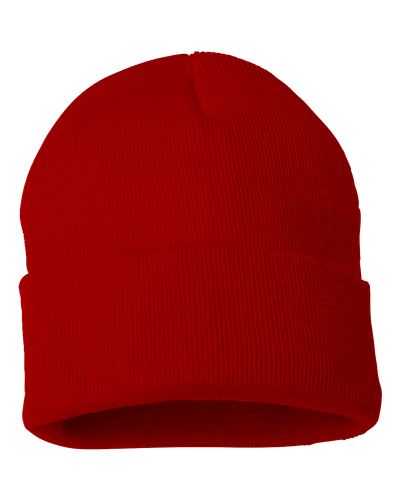 12" Solid Cuffed Beanie image thumbnail