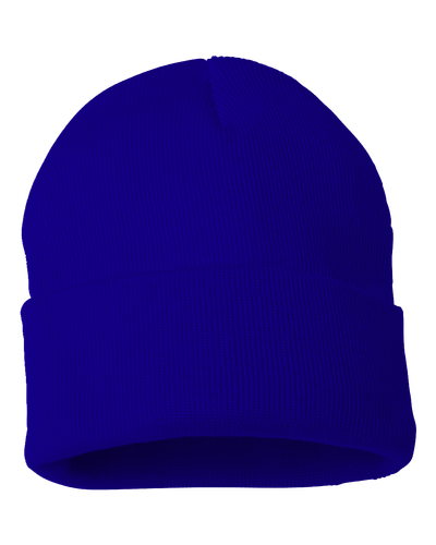 12" Solid Cuffed Beanie image thumbnail