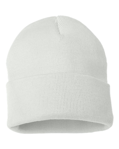 12" Solid Cuffed Beanie image thumbnail