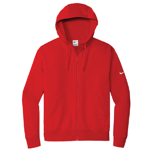 Nike - Mens Club Fleece Sleeve Swoosh Full-Zip Hoodie image thumbnail