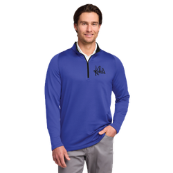 Image of Nike - Mens Dri-FIT Stretch 1/2-Zip Cover-Up