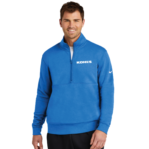Nike - Mens Club Fleece Sleeve Swoosh 1/2-Zip image thumbnail