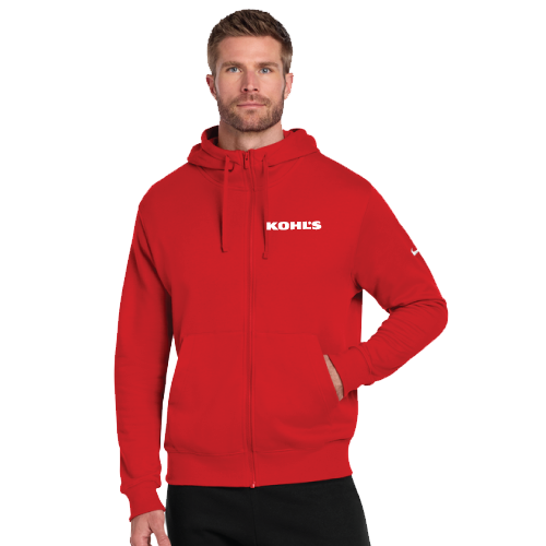 Nike - Mens Club Fleece Sleeve Swoosh Full-Zip Hoodie image thumbnail