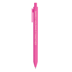 Image of Kohl's Barely Holding It Together Pastel Retractable Ballpoint Pen