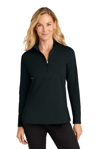 Port Authority Women's C-FREE Double Knit 1/4-Zip - LK880 image thumbnail