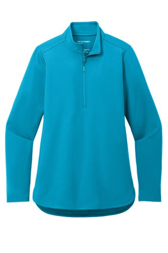 Port Authority Women's C-FREE Double Knit 1/4-Zip - LK880 image thumbnail