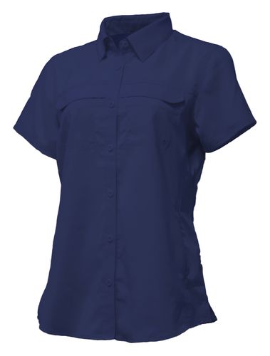 BAW Ladies Short Sleeve Fishing Shirt - 3101BAW image thumbnail
