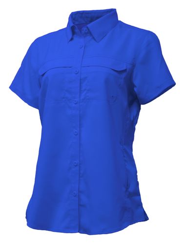 BAW Ladies Short Sleeve Fishing Shirt - 3101BAW image thumbnail