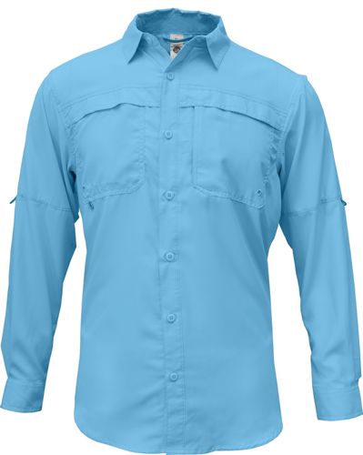 Mens Long Sleeve Fishing Shirt - 3000BAW image thumbnail