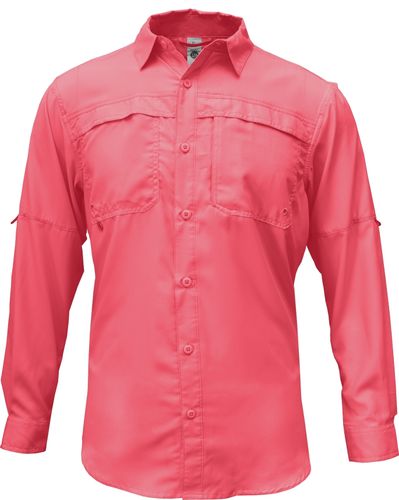 Mens Long Sleeve Fishing Shirt - 3000BAW image thumbnail