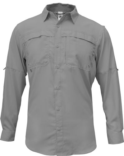 Mens Long Sleeve Fishing Shirt - 3000BAW image thumbnail