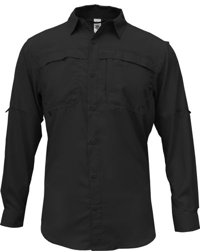 Mens Long Sleeve Fishing Shirt - 3000BAW image thumbnail