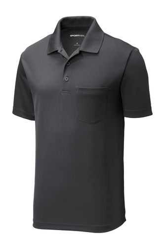 Sport-Tek PosiCharge RacerMesh Pocket Polo - ST640P image thumbnail