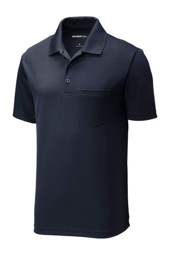 Sport-Tek PosiCharge RacerMesh Pocket Polo - ST640P image thumbnail