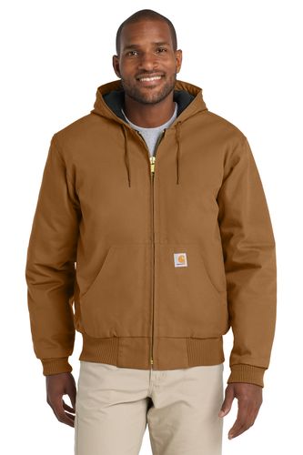 Carhartt Tall Quilted-Flannel-Lined Duck Active Jacket - CTT106677 image thumbnail