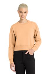 Image of District Women’s Perfect Weight Fleece Cropped Crew - DT1105