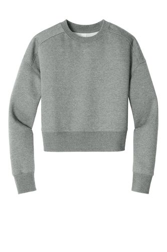 District Women’s Perfect Weight Fleece Cropped Crew - DT1105 image thumbnail
