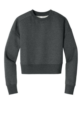 District Women’s Perfect Weight Fleece Cropped Crew - DT1105 image thumbnail
