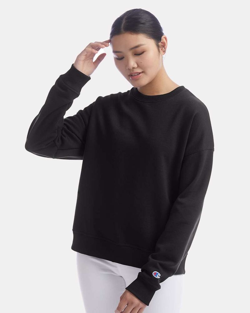 Champion Women's Powerblend Crewneck Sweatshirt - SL650 primary image