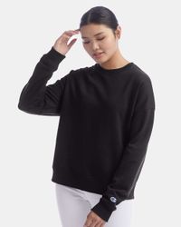 Image of Champion Women's Powerblend Crewneck Sweatshirt - SL650