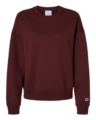 Champion Women's Powerblend Crewneck Sweatshirt - SL650 image thumbnail